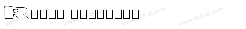 Riwen logo字体转换